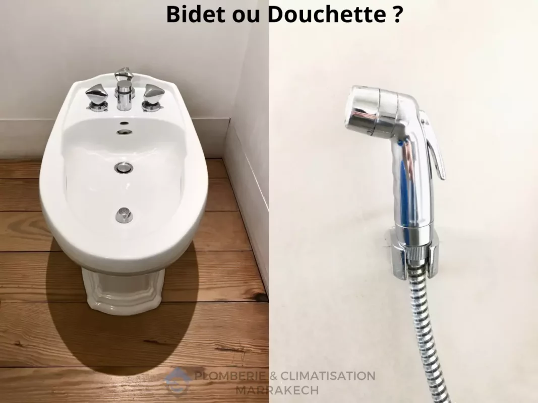 Bidet ou Douchette - Plomberie Marrakech