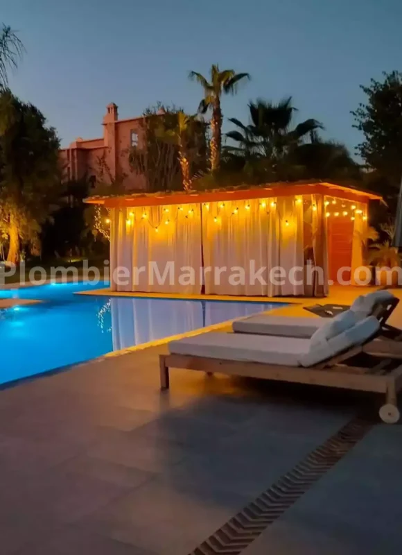 Eclairage Exterieur-Electricien Marrakech