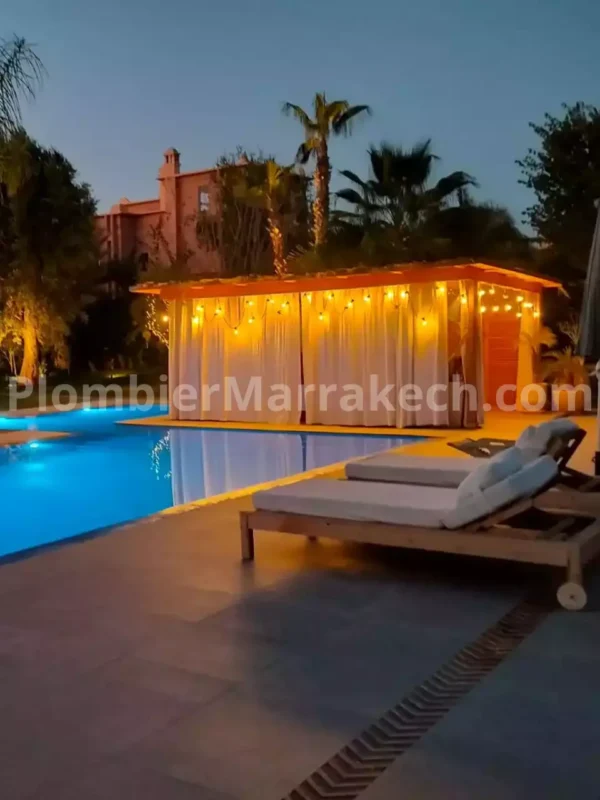 Eclairage Exterieur-Electricien Marrakech